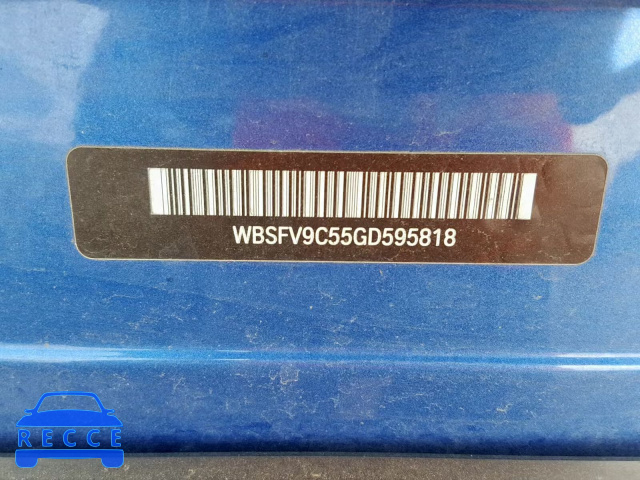 2016 BMW M5 WBSFV9C55GD595818 зображення 9