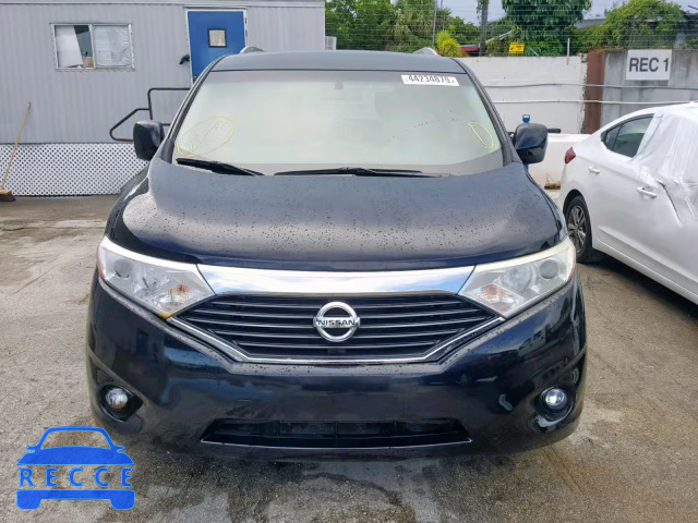 2017 NISSAN QUEST S JN8AE2KP6H9165509 image 8