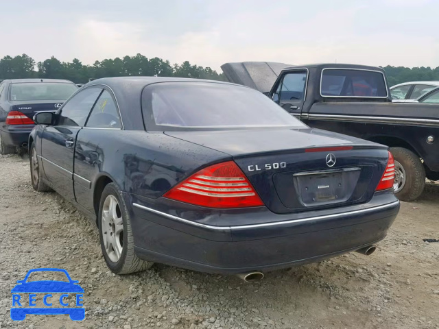 2005 MERCEDES-BENZ CL 500 WDBPJ75J35A045567 image 2