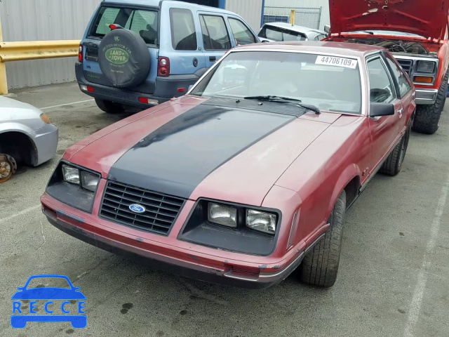 1984 FORD MUSTANG L 1FABP28M8EF147216 image 1