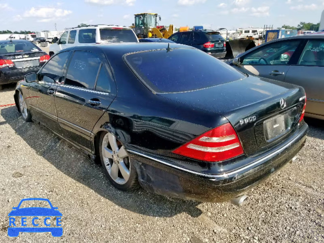 2002 MERCEDES-BENZ S 600 WDBNG78J82A248225 image 2