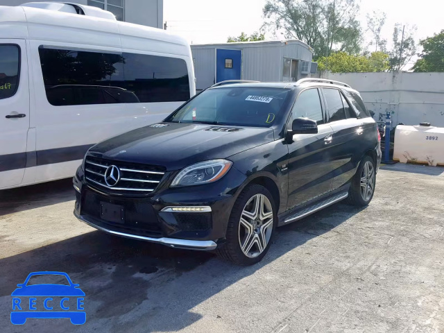 2014 MERCEDES-BENZ ML 63 AMG 4JGDA7EB8EA328877 зображення 1