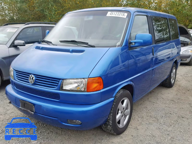 2001 VOLKSWAGEN EUROVAN MV WV2MB47001H155063 Bild 1