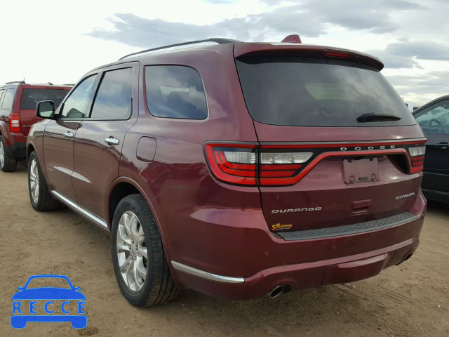 2016 DODGE DURANGO CI 1C4RDHEG9GC481424 зображення 2