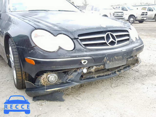 2009 MERCEDES-BENZ CLK 550 WDBTK72F79T101371 image 8