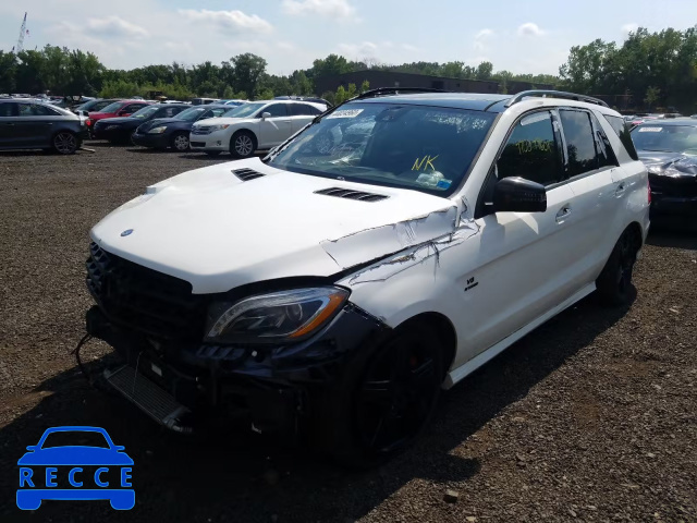 2014 MERCEDES-BENZ ML 63 AMG 4JGDA7EB8EA360535 зображення 1