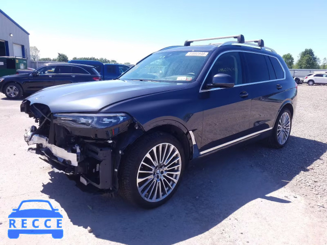 2020 BMW X7 XDRIVE4 5UXCW2C02L0E74783 image 1