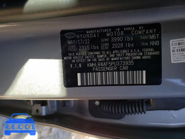 2023 HYUNDAI ELANTRA N KMHLR4AF5PU373935 image 12