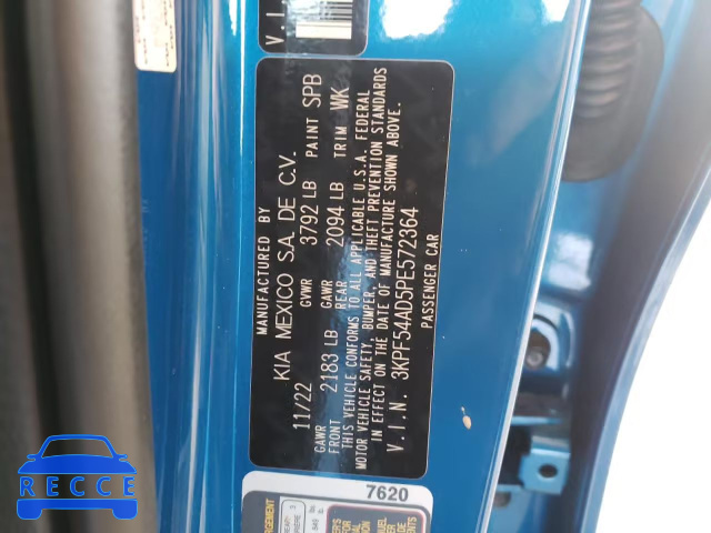 2023 KIA FORTE GT L 3KPF54AD5PE572364 image 11