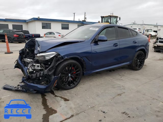 2022 BMW X6 XDRIVE4 5UXCY6C07N9N23618 image 0