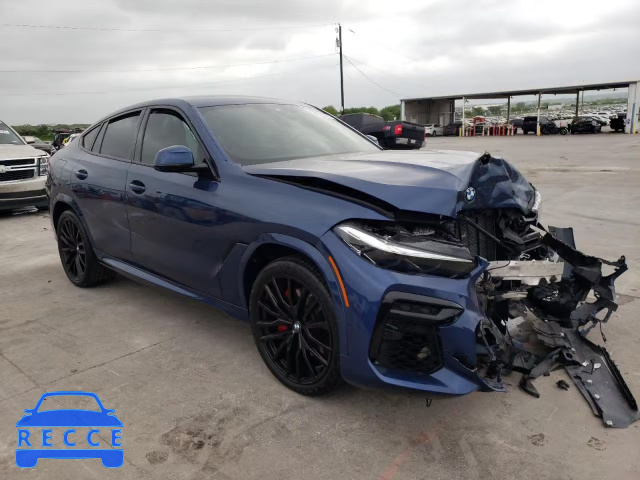 2022 BMW X6 XDRIVE4 5UXCY6C07N9N23618 image 3