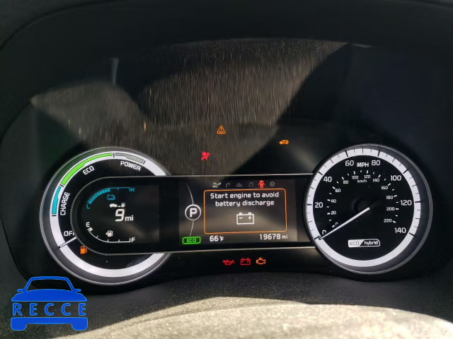 2019 KIA NIRO TOURI KNDCE3LC0K5322178 image 8