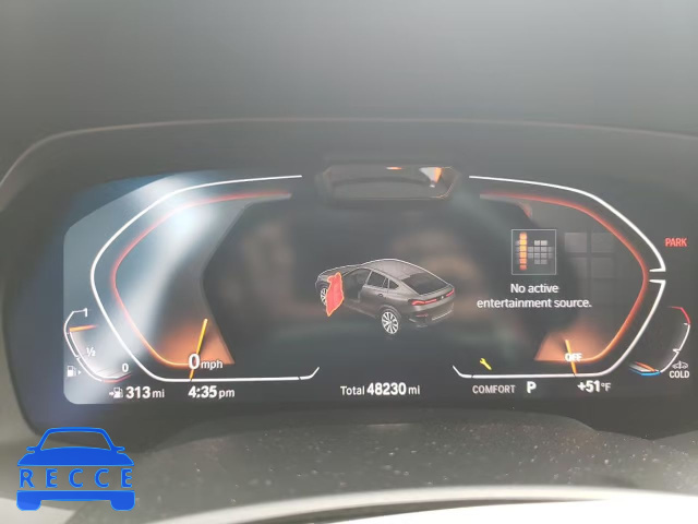 2021 BMW X6 XDRIVE4 5UXCY6C05M9G64981 image 8