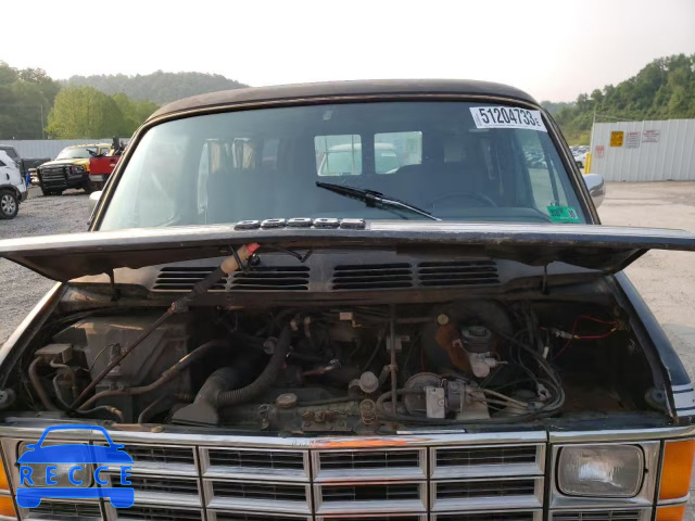 1987 DODGE RAM VAN B1 2B6HB23T2HK249283 зображення 11