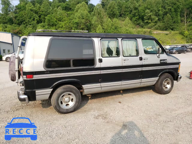 1987 DODGE RAM VAN B1 2B6HB23T2HK249283 зображення 2