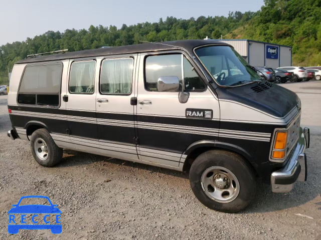 1987 DODGE RAM VAN B1 2B6HB23T2HK249283 зображення 3