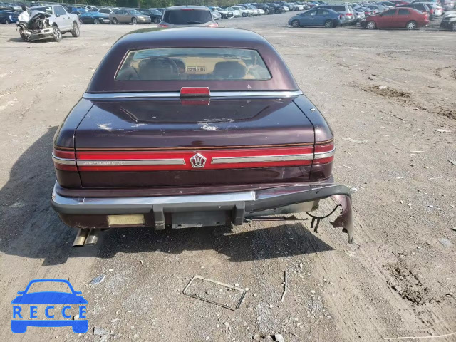 1989 CHRYSLER TC ZC2FR1105KB202404 зображення 5