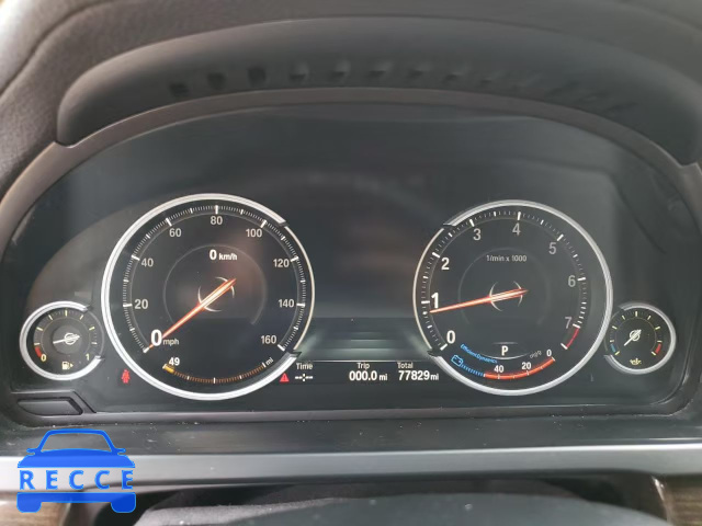 2014 BMW 740 I WBAYA6C58ED144581 зображення 8