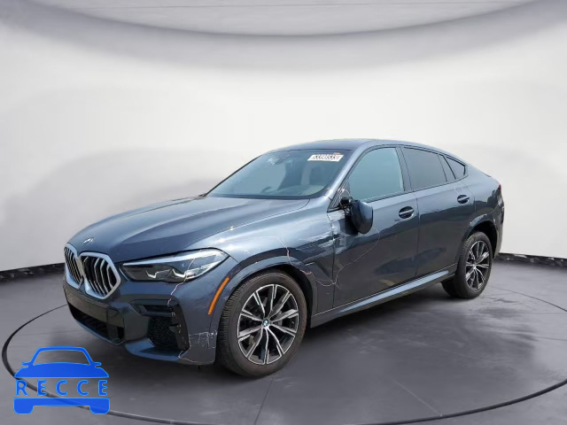 2022 BMW X6 XDRIVE4 5UXCY6C08N9M46001 image 0