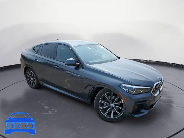 2022 BMW X6 XDRIVE4 5UXCY6C08N9M46001 image 3