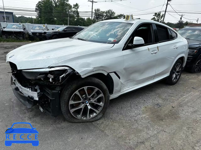 2021 BMW X6 XDRIVE4 5UXCY6C08M9G74629 image 3
