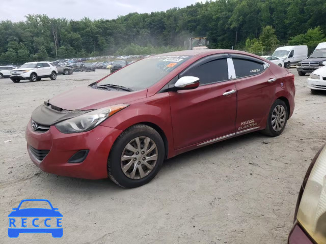 2012 HYUNDAI ELANTRA GL KMHDH4AE8CU442044 image 0