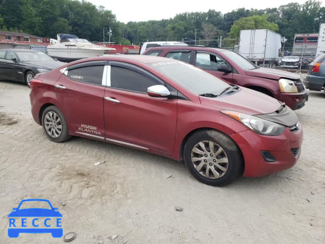 2012 HYUNDAI ELANTRA GL KMHDH4AE8CU442044 image 3