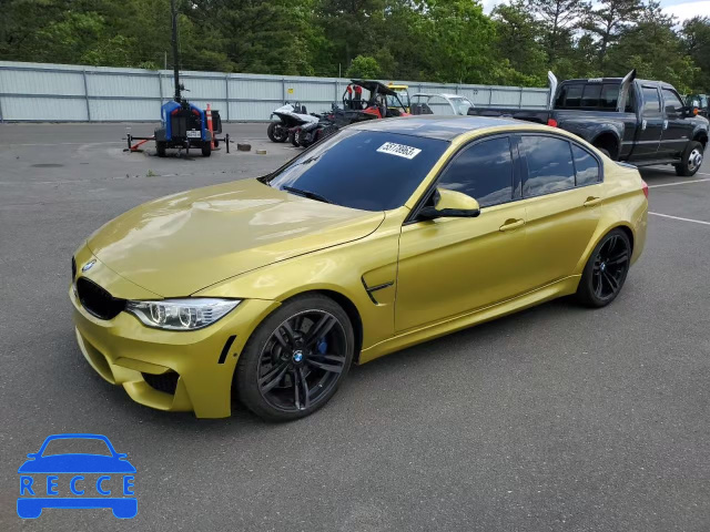 2015 BMW M3 WBS3C9C59FP804693 image 0