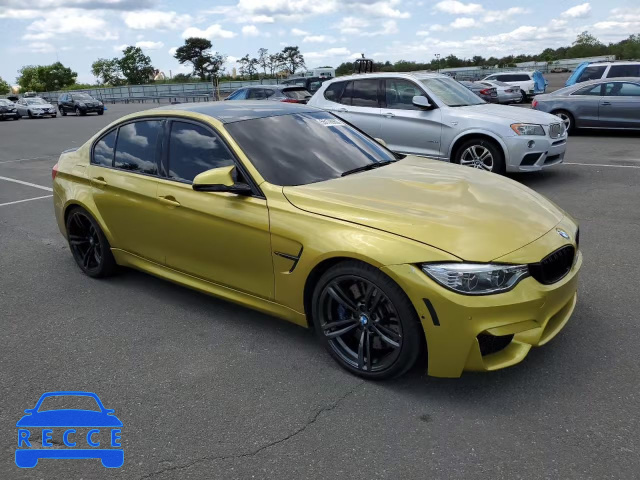 2015 BMW M3 WBS3C9C59FP804693 image 3