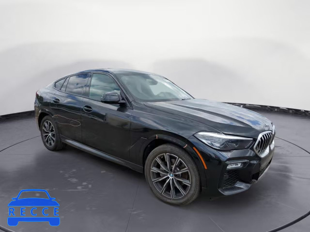 2021 BMW X6 XDRIVE4 5UXCY6C09M9G71707 image 3