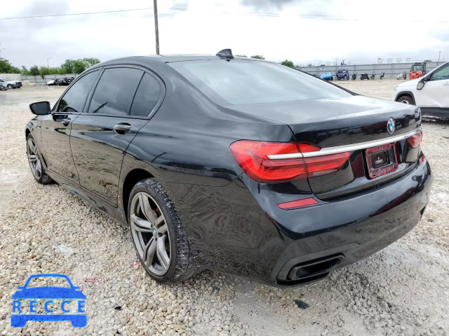 2016 BMW 740 I WBA7E2C54GG738532 зображення 2