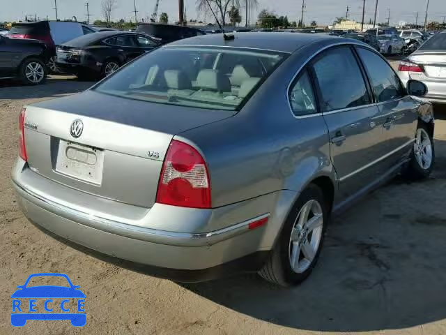 2004 VOLKSWAGEN PASSAT GLX WVWRH63B54P250296 зображення 3