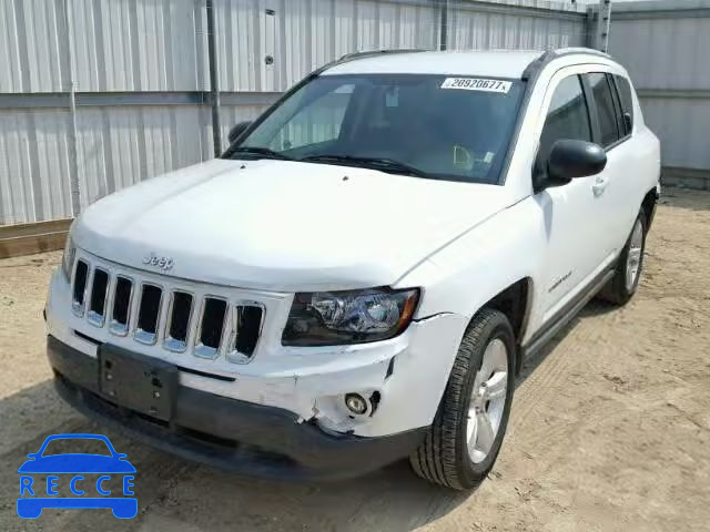 2016 JEEP COMPASS SP 1C4NJCBA8GD742854 зображення 1