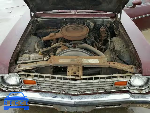 1973 CHEVROLET NOVA 1Y17H3W213146 зображення 6