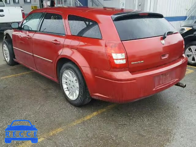 2007 DODGE MAGNUM SE 2D4FV47TX7H663328 зображення 2