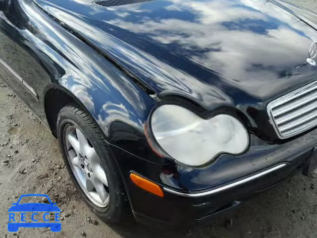 2003 MERCEDES-BENZ C240 WDBRF61JX3F301665 image 8