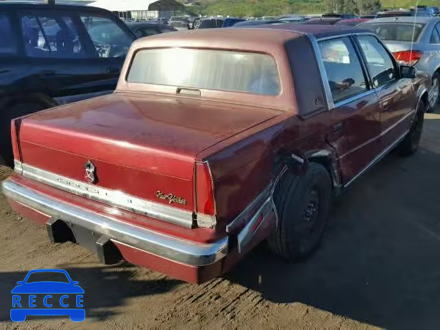 1989 CHRYSLER NEW YORKER 1C3BC6632KD598936 Bild 3