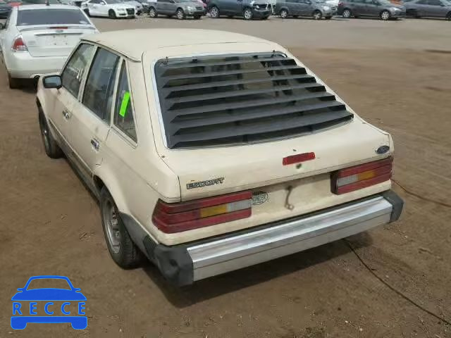 1988 FORD ESCORT GL 1FAPP2593JW180480 зображення 2