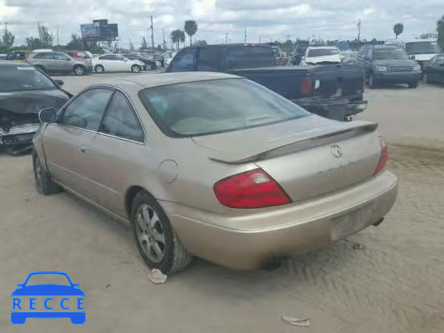 2001 ACURA 3.2 CL 19UYA42421A008881 image 2