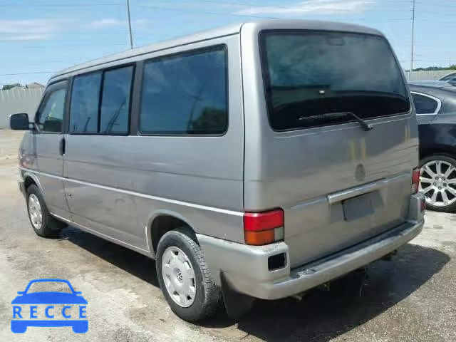 1999 VOLKSWAGEN EUROVAN GL WV2KH2703XH144772 image 2