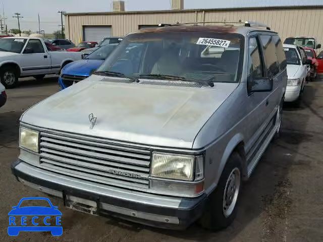 1990 PLYMOUTH VOYAGER SE 2P4FH4539LR686283 зображення 1