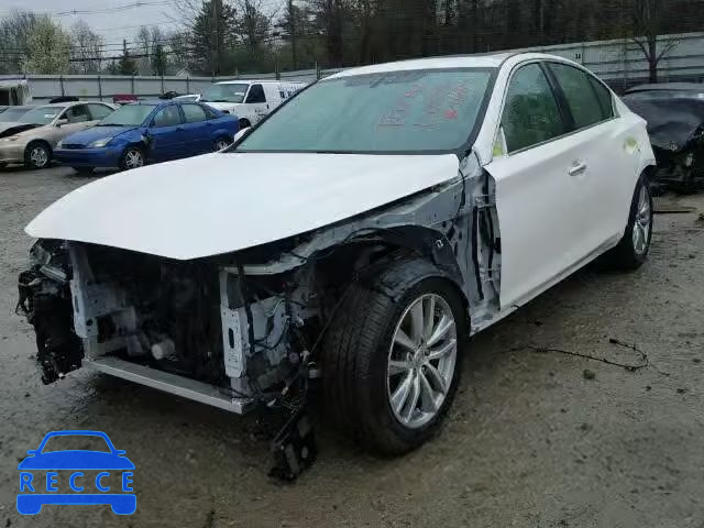 2014 INFINITI Q50 HYBRID JN1AV7AR2EM702061 image 1