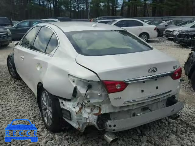 2014 INFINITI Q50 HYBRID JN1AV7AR2EM702061 image 2