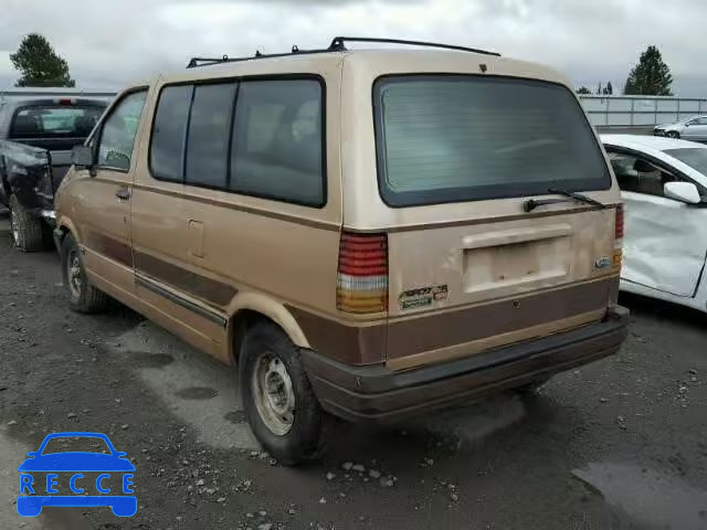 1988 FORD AEROSTAR 1FMCA11U2JZA02326 image 2