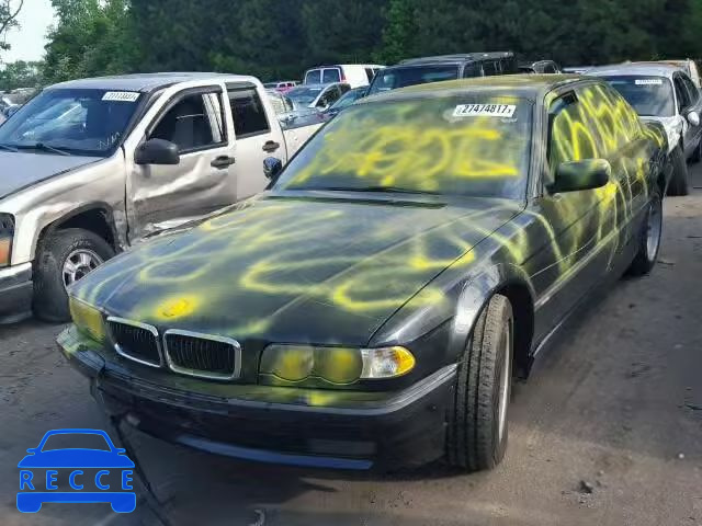 2001 BMW 740I AUTOMATIC WBAGG83481DN87062 image 1