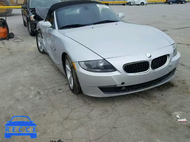 2007 BMW Z4 3.0I 4USBU33567LW60472 image 0