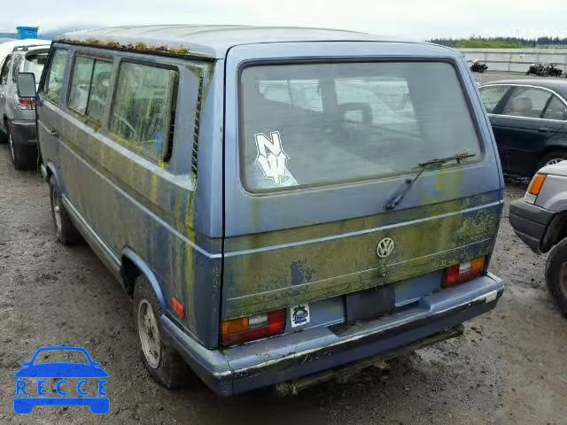 1989 VOLKSWAGEN VANAGON BU WV2YB0252KH055559 зображення 2