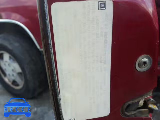 1992 GMC SIERRA K15 2GTEK19K9N1537973 image 9