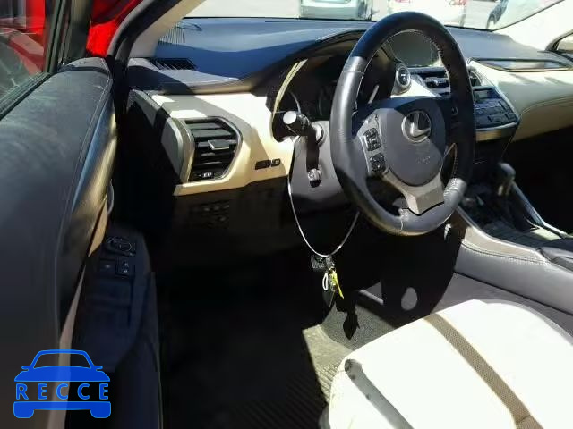 2015 LEXUS NX 300H JTJBJRBZ0F2026338 image 8