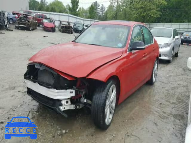 2015 BMW 335XI WBA3B9G53FNR93578 зображення 1